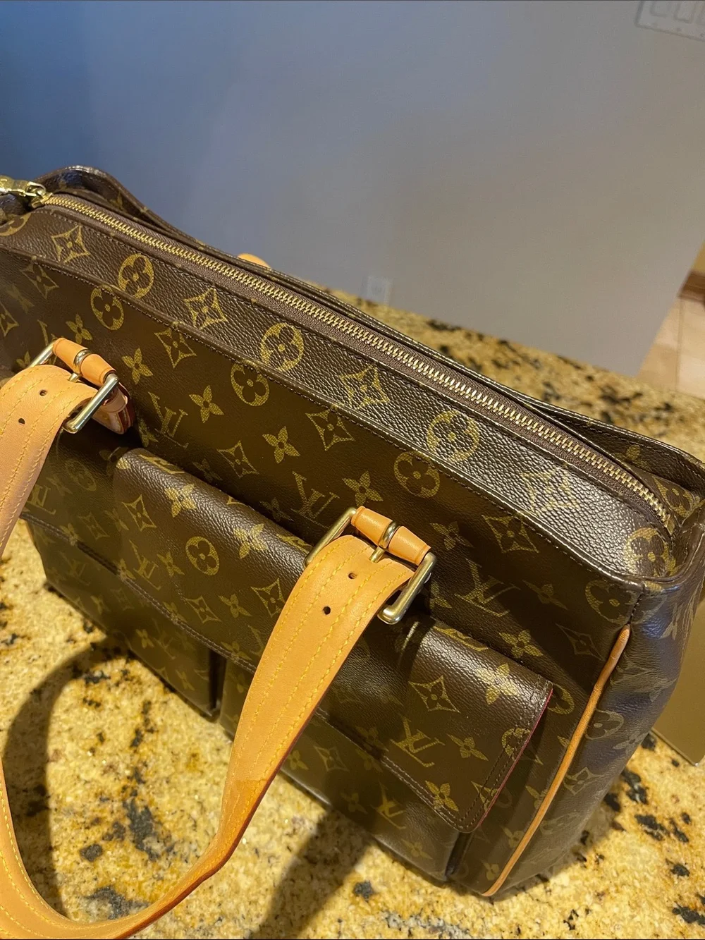 Louis Vuitton Monogram Multiple Cite Brown Tote - Picture 4 of 13